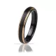Черное кольцо из карбида вольфрама INFY RTG-4321-KRD