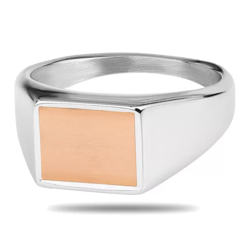 Мужской перстень из стали RSS-8171-STRD