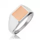 Мужской перстень из стали RSS-8171-STRD