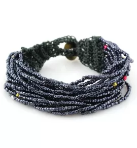 Браслет Indigo ING-1439 из бисера и граненных бусин