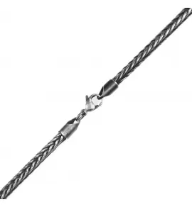 Стальная цепочка мужская Everiot SN-ZS-2809 плетения колосок