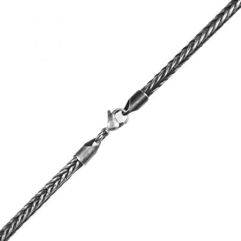 Стальная цепочка мужская Everiot SN-ZS-2809 плетения колосок