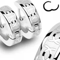Серьги-кольца? из стали Spikes SSE-002