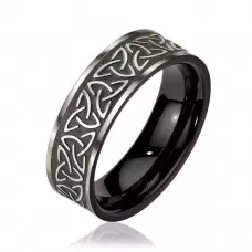 Кольцо с кельтским орнаментом TATIC RSS-8312 из нержавеющей стали