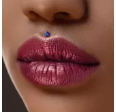 Серьга лабрет из стали PiercedFish LSI037-VM для пирсинга губ, носа, уха