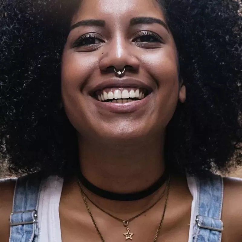 Серьга кольцо из титана со съемным шариком Pirslab T23R03 для септума, хряща уха, брови, носа, пирсинга смайл, губ, пупка