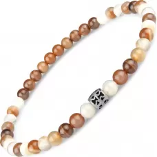 Браслет из агата Ботсвана на резинке Everiot Select LNS-2060