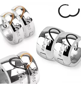 Серьги-кольца из стали TATIC SE2846 для пар