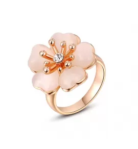 Кольцо ROZI RG-18340B с изящным цветком