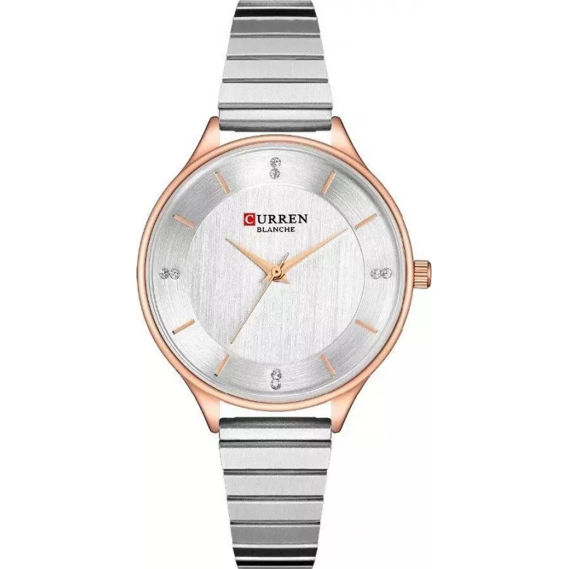 Ультратонкие женские часы из стали Curren CR-9041