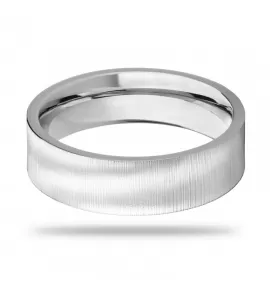 Широкое матовое кольцо из стали TATIC RSS-4410-ST