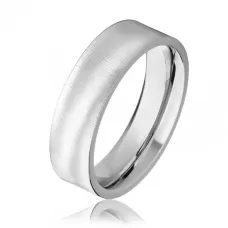 Широкое матовое кольцо из стали TATIC RSS-4410-ST