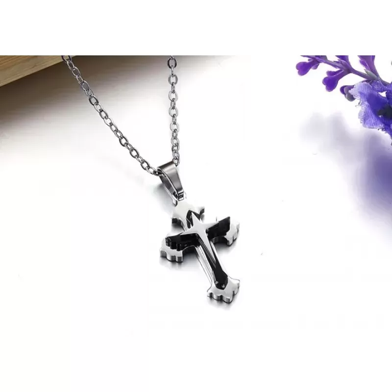 Мужской кулон в виде креста Everiot SPD-XP-0226 из стали