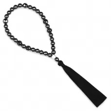 Четки 33 бусины гематита Everiot Select LNS-2198 с кисточкой