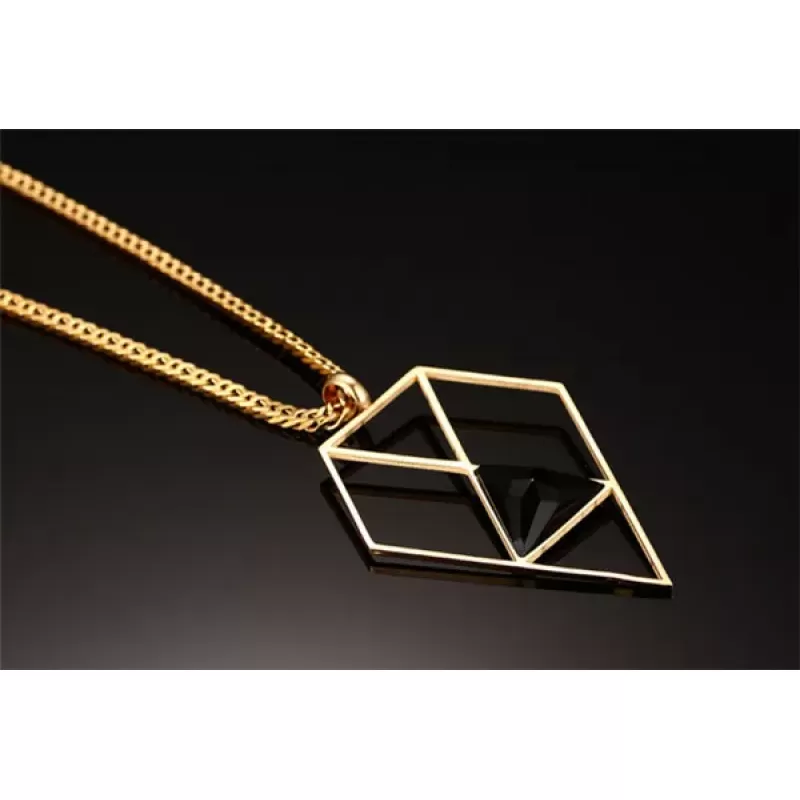 Стальной кулон "Геометрия" Everiot SPD-XP-0581 на цепочке