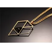 Стальной кулон "Геометрия" Everiot SPD-XP-0581 на цепочке