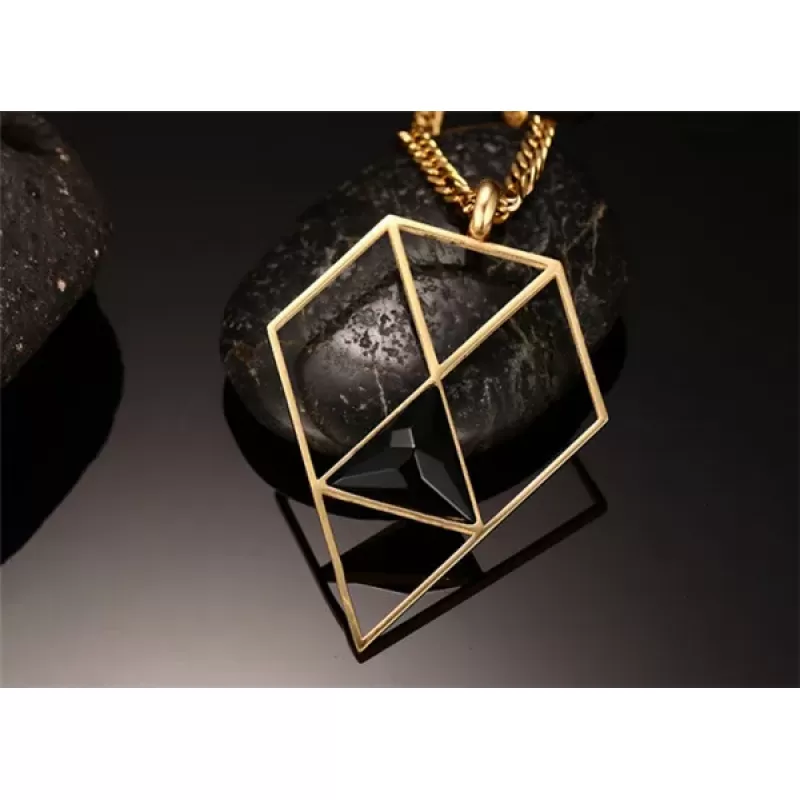 Стальной кулон "Геометрия" Everiot SPD-XP-0581 на цепочке