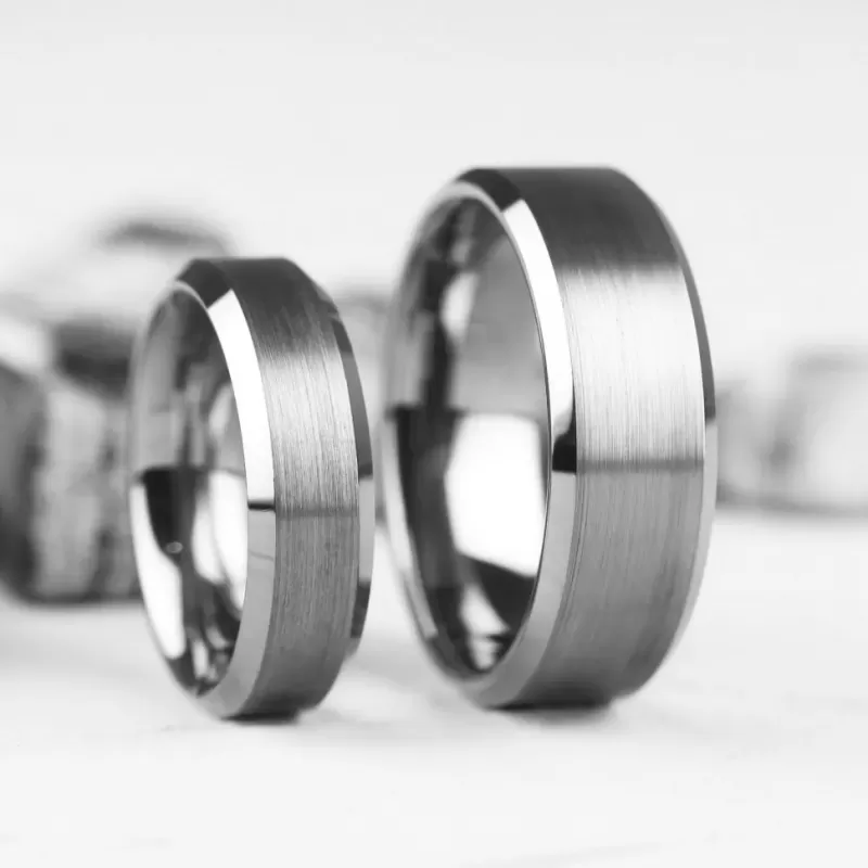 Кольцо Tisten из титан-вольфрама (тистена) R-TS-058