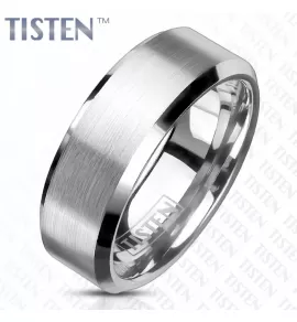 Кольцо Tisten из титан-вольфрама (тистена) R-TS-058