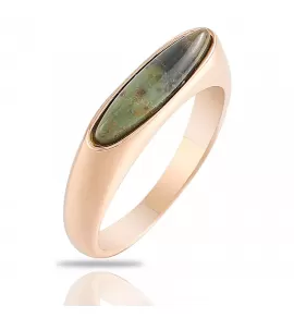 Женское кольцо печатка TATIC RSS-7403-RD из ювелирной стали