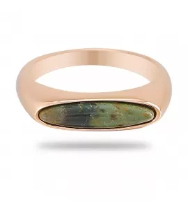 Женское кольцо печатка TATIC RSS-7403-RD из ювелирной стали