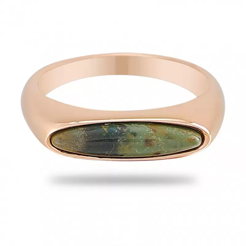 Женское кольцо печатка TATIC RSS-7403-RD из ювелирной стали