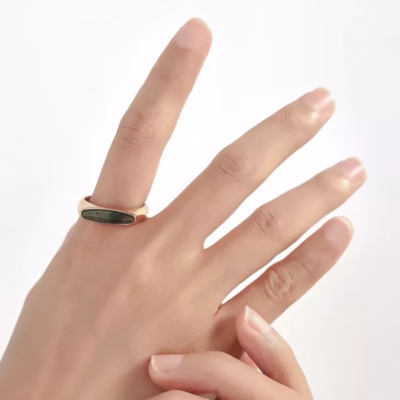 Женское кольцо печатка TATIC RSS-7403-RD из ювелирной стали