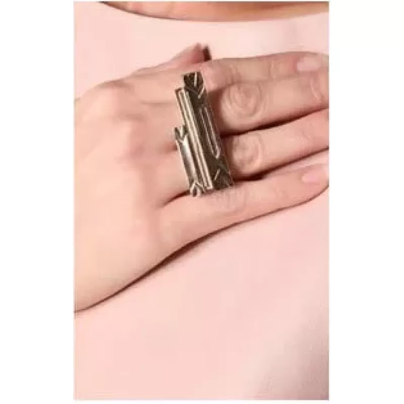 Кольцо AS-A23217 в стиле панк, тройное