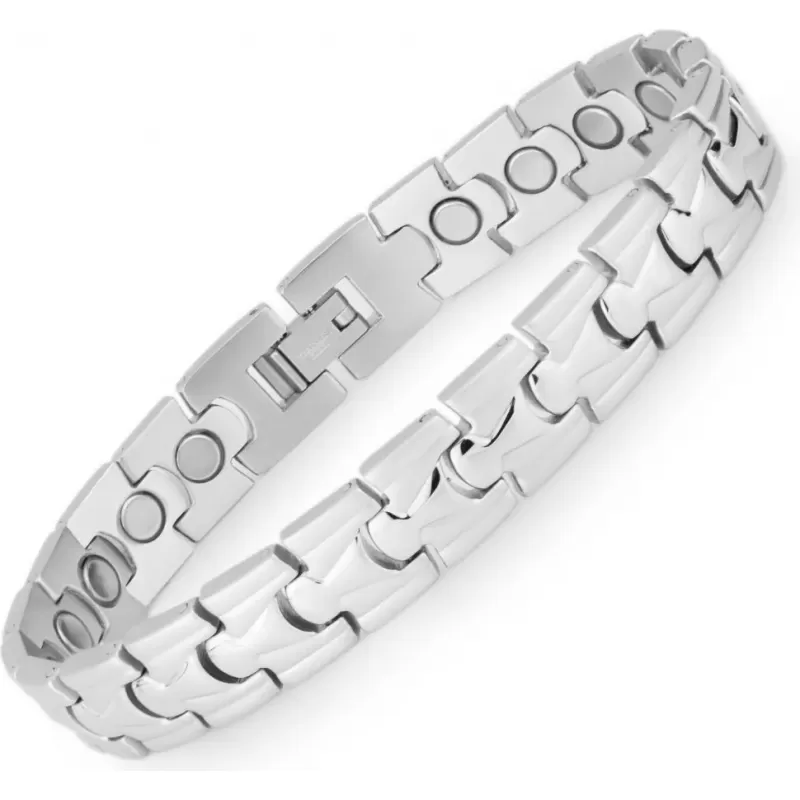Магнитный браслет мужской Magnetana KBM-220846 из нержавеющей стали