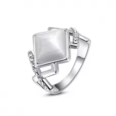 Кольцо ROZI RG-29295A с камнем в форме ромба