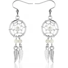 Висячие женские серьги "Ловец снов" Everiot SE-ZS-1933(4,5) из стали