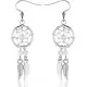 Висячие женские серьги "Ловец снов" Everiot SE-ZS-1933(4,5) из стали