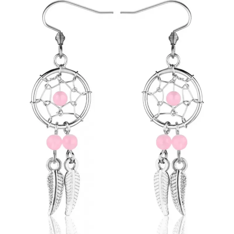 Висячие женские серьги "Ловец снов" Everiot SE-ZS-1933(4,5) из стали