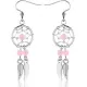 Висячие женские серьги "Ловец снов" Everiot SE-ZS-1933(4,5) из стали