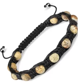 Браслет Шамбала Everiot Select LNS-0264 из натуральной яшмы