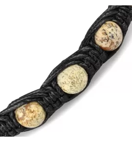 Браслет Шамбала Everiot Select LNS-0264 из натуральной яшмы