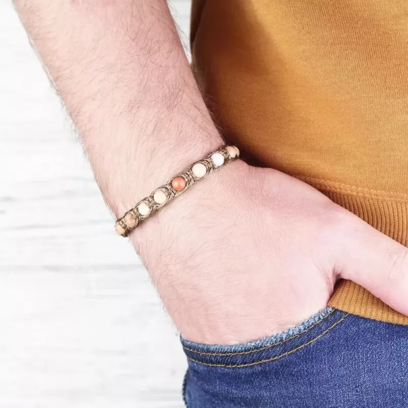 Браслет Шамбала Everiot Select LNS-2276 из авантюрина