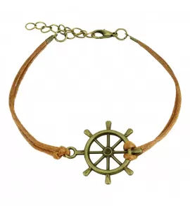 Браслет-шнурок текстильный TATIC SL0205 со штурвалом