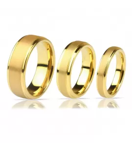 Кольцо из матового вольфрама INFY R-TG-0147