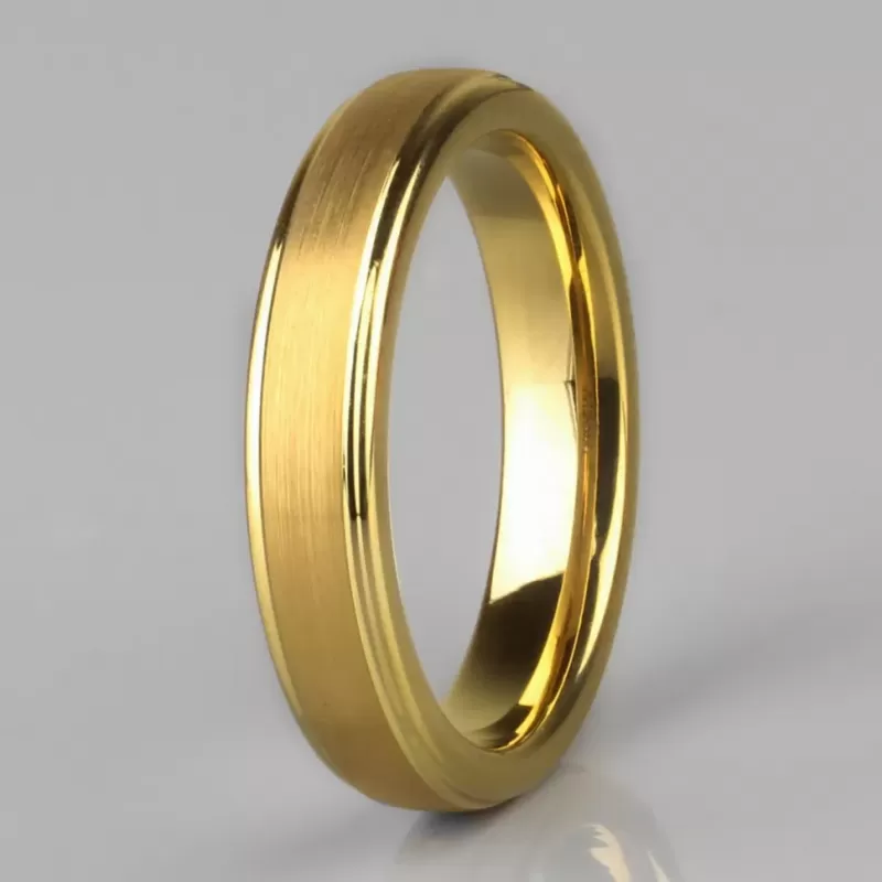 Кольцо из матового вольфрама INFY R-TG-0147