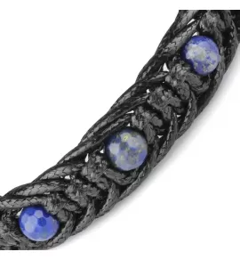 Мужской браслет Шамбала Everiot Select LNS-3092 из лазурита