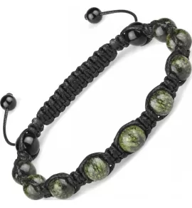 Браслет Шамбала Everiot Select LNS-3017 из агата и змеевика