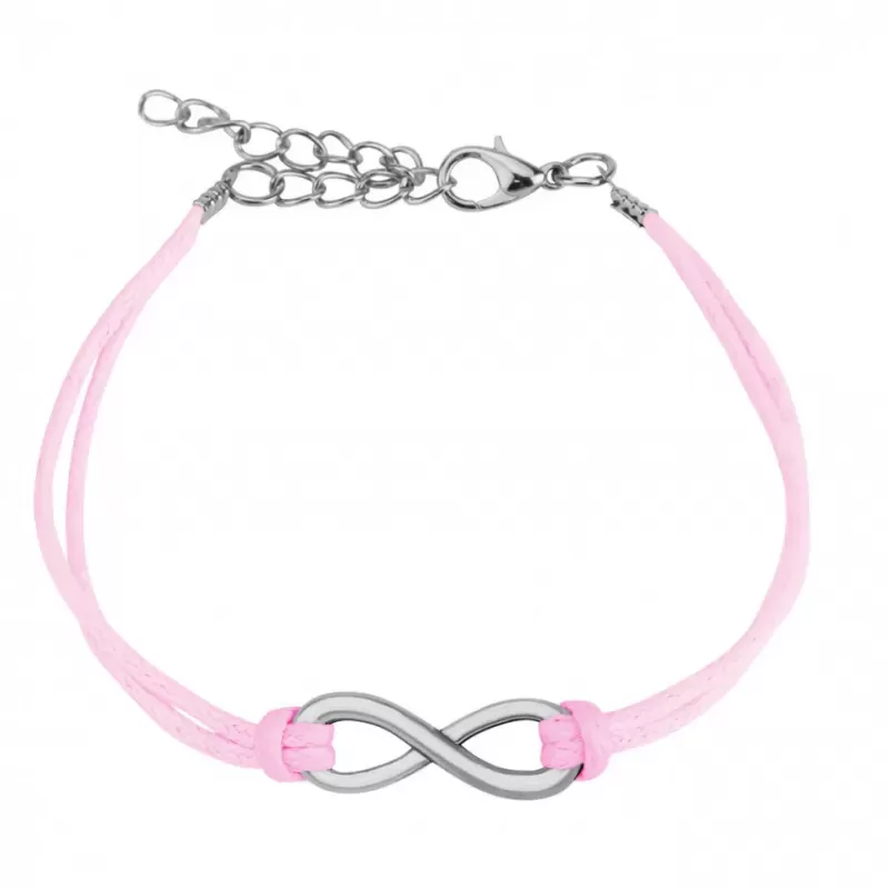 Браслет-шнурок текстильный TATIC SL0208 с символом бесконечности (малый)