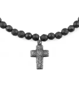 Женский браслет из агата Everiot Select LNS-2186 с подвеской крест