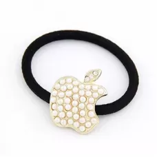 Резинка для волос AS-A27715 c яблоком