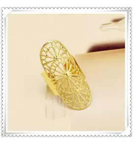 Кольцо ALFR-1068-G с орнаментом