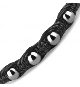 Мужской браслет Шамбала Everiot Select LNS-0255 из натурального гематита