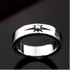 Мужское кольцо из стали Everiot SR-BR-375