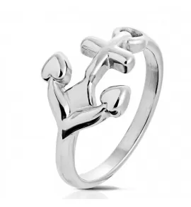 Кольцо из стали TATIC R-M6501S в форме якоря