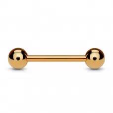 Штанга из стали PiercedFish GRB для пирсинга хряща уха, хеликса, индастриал, для брови, сосков, языка